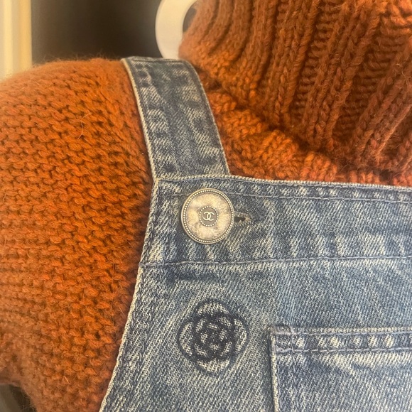 CHANEL Denim vest Italy 36 small 0-4 - Picture 8 of 16